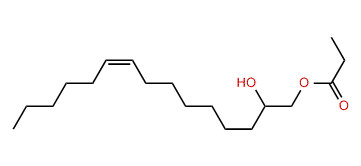 2-Hydroxy-(Z)-9-pentadecenyl propanoate